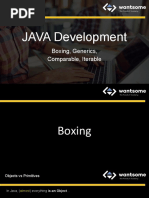 JAVA Development: Boxing, Generics, Comparable, Iterable