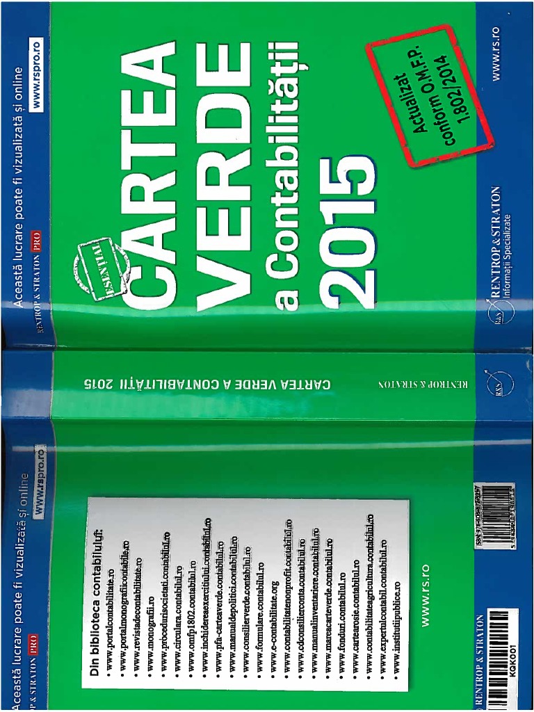 Cartea Verde 2015 | PDF