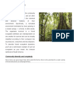 Forest Ecosystem: Community Diversity and Complexity