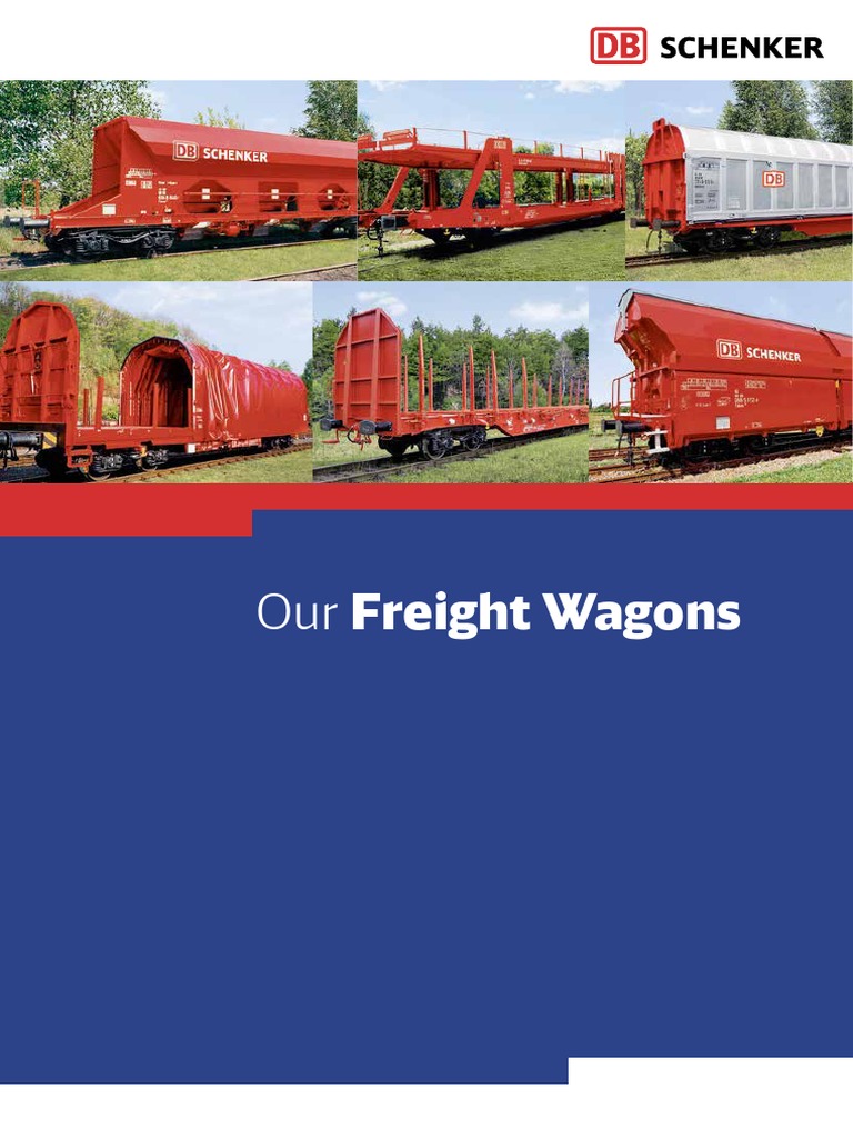 Wagon Germany DB Schenker Rail AG Freight Wagon Catalogue 2011 