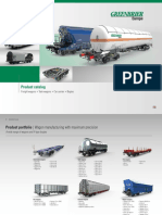 Greenbrier Europe Freight Wagon Catalogue (2018)