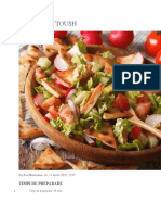 Salată Fattoush: Timpi de Preparare