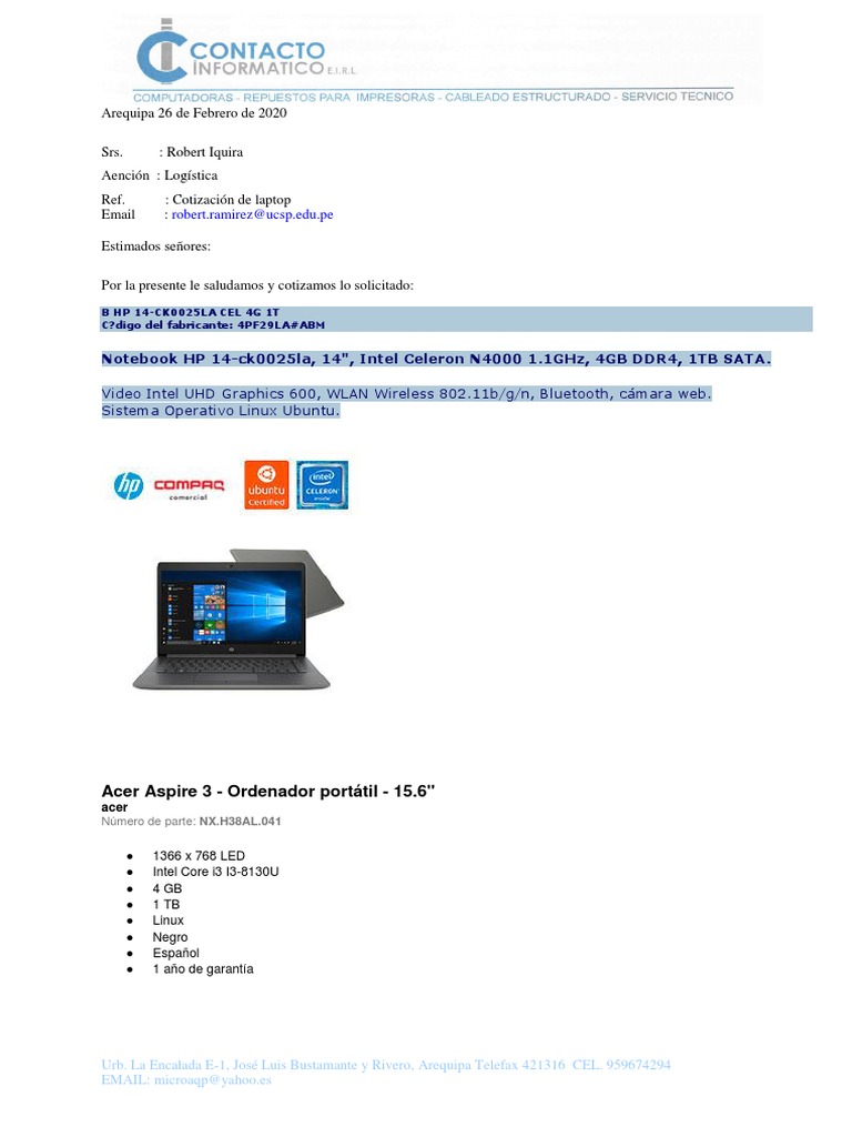 Laptop | PDF