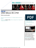 1966 Gibson ES-175D Electric Guitar