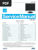 Vdocuments - MX - Service Mnaualaoc 712si I Module Diagramas LCD Color Monitor Aoc 712si