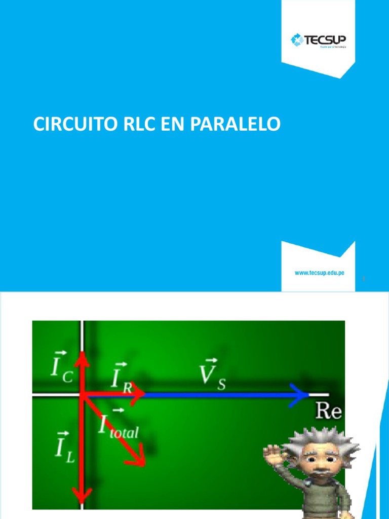 Análisis de un circuito RLC en paralelo con corriente alterna | PDF ...
