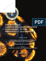 The National Nanotechnology Initiative Supplement To The President'S 2020 Budget