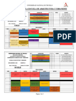 Horarios Arquitectura 2020-I PDF