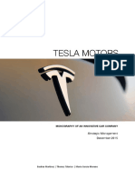 Tesla Motors: Bas$en Mar$nez - Thomaz Talarico - Maria Garcia-Moreno