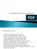 1.0 Computer Security and Cryptography