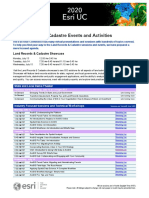 Esri Land Records Conference Agenda