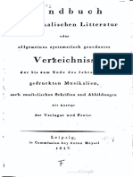 Handbuch Der Musikalischen Literatur (1817)