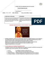Ficha de Religion Sagrado Corazon de Jesus