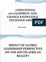 Organisational Development and Change Knowledge Exchange Group