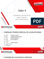 Taller 4 Dinámica Relativista