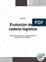 Logistica 1 U1 B2 Profundizacion Evolucion de La Cadena Logistica