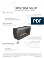 Forma 1000 Single-Sided: With Fla3 790 Automatic Ethanol Burner