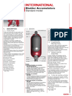 Bladder Accumulators Standard Model: 1. Description