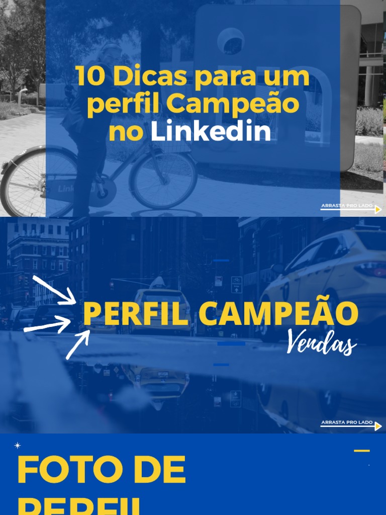 Dicas para Perfil de Sucesso no LinkedIn | PDF | LinkedIn | Computação ...