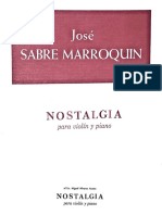 Nostalgia Jose Sabre Marroquin PDF