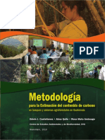 Metodología Estimación de Carbono-CEAB-UVG-2010 - Español