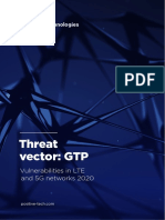 Threat Vector: GTP: Vulnerabilities in LTE and 5G Networks 2020