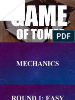 Game of Tomes - Powerpoint