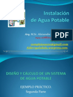 Instalación de Agua Potable III - MODF