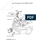 Toyota Camry CE Sedan L4-2.2L DOHC (5S-FE) MFI 2001: Timing Belt: Service and Repair