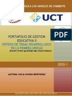 Esquema de Portafolio Gestion