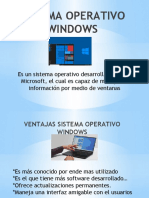 SISTEMA OPERATIVO windows 