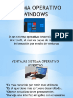 SISTEMA OPERATIVO Windows