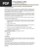 Writing an APA Journal Article Review | PDF | Apa Style | Academic Journal
