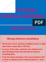 HOI LP Tower Antenna Installation: Important Notes