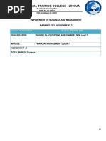 Financial Management 2 Class Handout 1