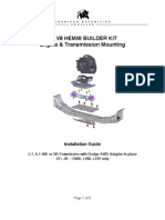 JK V8 Hemi® Builder Kit Engine & Transmission Mounting: Installation Guide