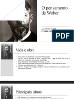 O pensamento de Weber