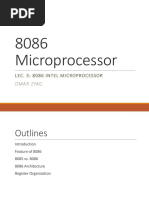 8086 Microprocessor: Lec. 3: 8086 Intel Microprocessor Omar Zyad