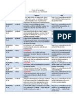 Pauta de Contenidos - Contenidos Locales ABRIL 2015