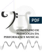 Compendio de Pedagogia Da Performance Mu