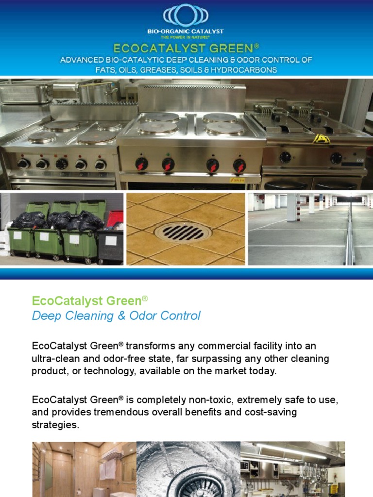 EcoCatalyst Green®: Advanced Bio-Cleaning Solutions | PDF | Biofilm ...