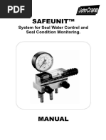 John Crane Safe Unit Seal Support System | PDF | Water | Pump