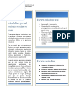 Orientaciones para El Trabajo en Casa PDF