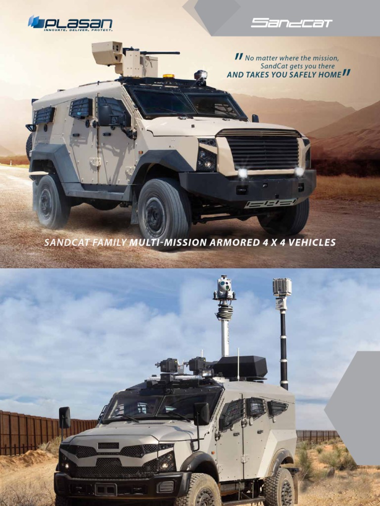 Plasan SandCat ENG PDF | PDF | Vehicle Technology | Automotive Technologies