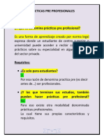 4 Prácticas Pre Profesionales