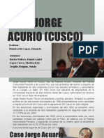 CASO JORGE ACURIO - Peritaje