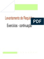10 - Requisitos - Exercícios PDF