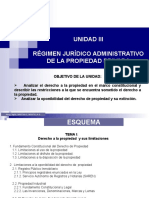 Adm. Especial UNIDAD III REGIMEN JURIDICO ADMINISTRATIVO DE LA PROPIEDAD PRIVADA.ppt