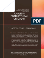 Análisis Estructural Unidad 3