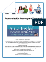 6 Auto Ingles Pronunciacion Frases para Training I